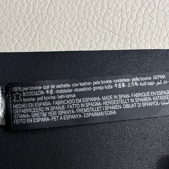 Zara Women’s Silver Sash Belt with Gold Buckle - Made in Spain - EU 85/US 34/M - Picture 11 of 11